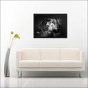 Ver imagem 2 de Quadro Decorativo Animais Lobo Salas Decorações Interiores Com Moldura
