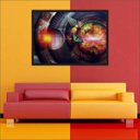 Ver imagem 2 de Quadro Decorativo Abstrato Borboletas Animais Salas Decorações Interiores Com Moldura
