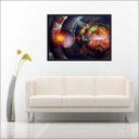 Ver imagem 4 de Quadro Decorativo Abstrato Borboletas Animais Salas Decorações Interiores Com Moldura