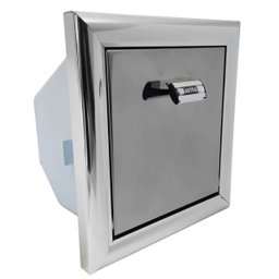 Porta Papel Higiênico de Embutir Banheiro Papeleira Embutido Casa - 1