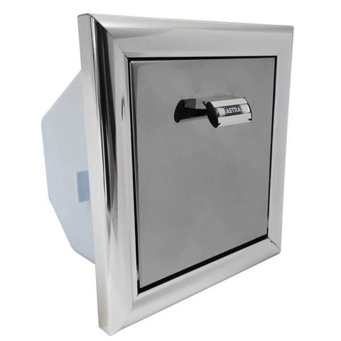 Porta Papel Higiênico de Embutir Banheiro Papeleira Embutido Casa