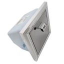 Ver imagem 2 de Porta Papel Higiênico de Embutir Banheiro Papeleira Embutido Casa