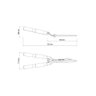 Tesoura para Cerca-viva Forjada Tramontina com Laminas Lisas Metalicas e Cabo de Madeira - 2