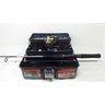 Kit Pesca Completo Vara 1,20m 6kg Molinete Maleta Barato - 8
