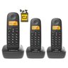 Kit Aparelho Telefone Fixo sem Fio Ts 2513 Intelbras 2 Ramal - 1