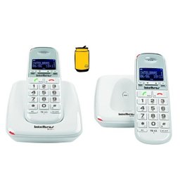 Aparelho Telefone Fixo sem Fio Ts 63 V Bina Ramal Intelbras - 1