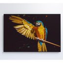 Ver imagem 3 de Quadro Arara Azul 120x80 Cm Adesivo Fotográfico