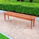 Ver imagem 2 de Banco sem Encosto 3 Lugares 166cm x 45cm Ecograndis Jardim Marrom/Jatobá