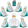 Kit Telefone Ts 3110 Intelbras e 6 Extensão Data Hora Alarme - 1