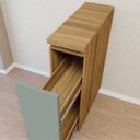 Ver imagem 2 de Balcão Porta-Condimento Nesher Rainha 20cm 100% MDF Verde