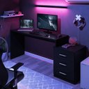 Ver imagem 4 de Mesa Gamer com Gaveteiro 3 Gavetas Drx-5000 Preto