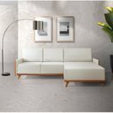 Ver imagem 1 de Sofá 4 Lugares com Chaise Lado Direito 258cm Corino Geribá
