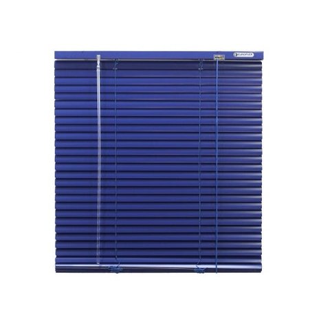 Persiana Horizontal Alumínio Azul (Largura 80 x 140 cm Altura) 25mm - cortina 0,80 x 1,40 m