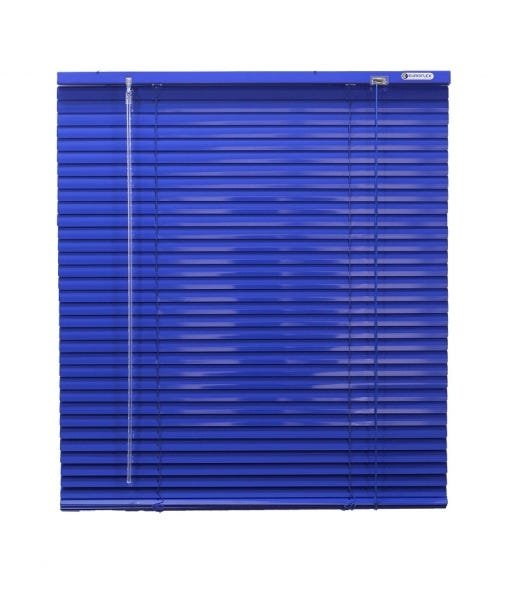 Persiana Horizontal Alumínio Azul (Largura 140 x 160 cm Altura) 25mm - cortina 1,40 x 1,60 m