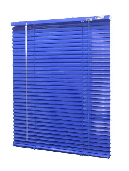 Persiana Horizontal Alumínio Azul (Largura 140 x 160 cm Altura) 25mm - cortina 1,40 x 1,60 m - 3