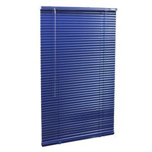 Persiana Horizontal Alumínio Azul (Largura 100 x 220 cm Altura) 25mm - cortina 1,00 x 2,20 m