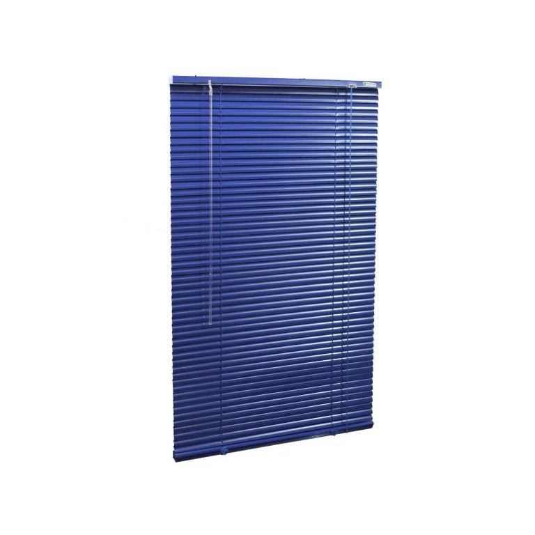 Persiana Horizontal Alumínio Azul (Largura 100 x 220 cm Altura) 25mm - cortina 1,00 x 2,20 m