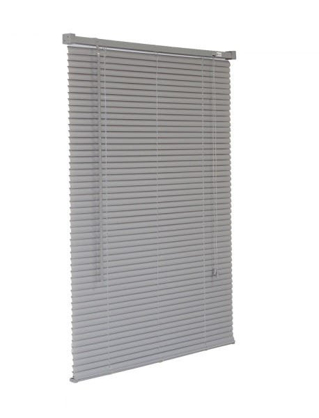 Persiana Horizontal PVC Cinza Larg 120 x 132 cm Alt 25mm - 2