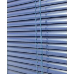 Persiana Horizontal Alumínio Azul (Largura 50 x 45 cm Altura) 25mm - cortina 0,50 x 0,45 m - 5