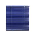 Ver imagem 1 de Persiana Horizontal Alumínio Azul (Largura 50 x 45 cm Altura) 25mm - cortina 0,50 x 0,45 m