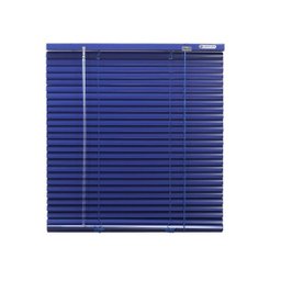Persiana Horizontal Alumínio Azul (Largura 50 x 45 cm Altura) 25mm - cortina 0,50 x 0,45 m - 1