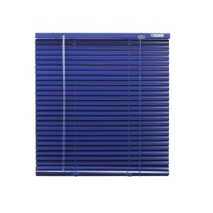 Persiana Horizontal Alumínio Azul (Largura 50 x 45 cm Altura) 25mm - cortina 0,50 x 0,45 m