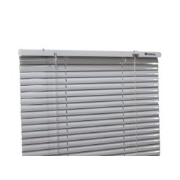 Persiana Horizontal Alumínio Branca (Largura 50 x 45 cm Altura) 25mm - cortina 0,50 x 0,45 m - 4 Persiana Horizontal Alumínio Branca (Largura 50 x 45 cm Altura) 25mm - cortina 0,50 x 0,45 m - 4