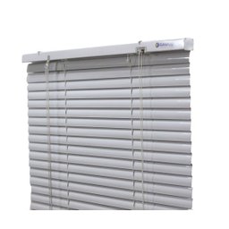 Persiana Horizontal Alumínio Branca (Largura 50 x 45 cm Altura) 25mm - cortina 0,50 x 0,45 m - 5 Persiana Horizontal Alumínio Branca (Largura 50 x 45 cm Altura) 25mm - cortina 0,50 x 0,45 m - 5