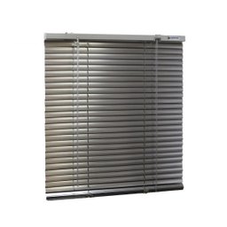 Persiana Horizontal Alumínio Prata (Largura 60 x 140 cm Altura) 25mm - cortina 0,60 x 1,40 m - 2