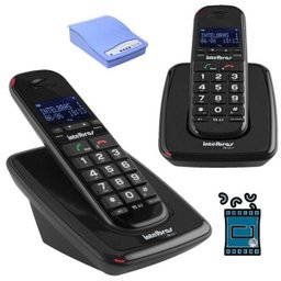 Aparelho Telefone Fixo sem Fio e Ramal Bina Entrada Chip 3G - 1