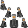Kit Telefone sem Fio TS 5120 + 5 Ramal TS 5121 Intelbras - 1
