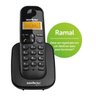 Aparelho Ramal TS 3111 Extençao Data e Hora Alarme Bina Top - 1