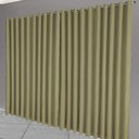 Ver imagem 1 de cortina blackout Celina bloqueia luz 7,00 x 2,90 sala bege