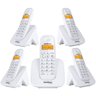 Telefone sem Fio 4 Ramal Adicional Id Bina TS 3110 Intelbras - 1