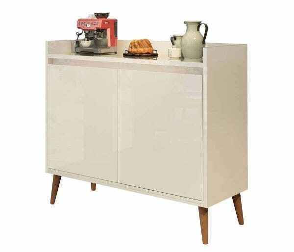 Buffet Aparador Retrô Delux 2 Portas Off-White é boa?