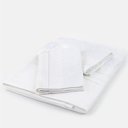 Ver imagem 2 de Capa de Duvet Algodão 400 Fios Solteiro Grand Palais Branco Blue Gardenia