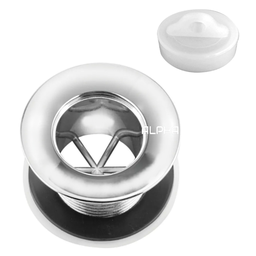 Válvula Pia Tanque Lavanderia Escoamento 1.1/4'' Metal:Cromado - 4
