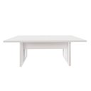Ver imagem 2 de Mesa de Reunião Industrial 200cm Branco 1 Caixa de Tomada F5 Office