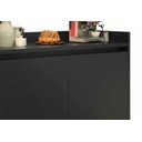 Ver imagem 3 de Buffet Aparador Retrô Clássico 2 Portas Preto