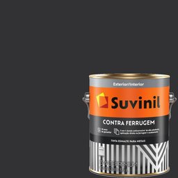 Tinta Esmalte Brilhante Contra Ferrugem 3,6 Litros Preto - 50581399 - SUVINIL - 3