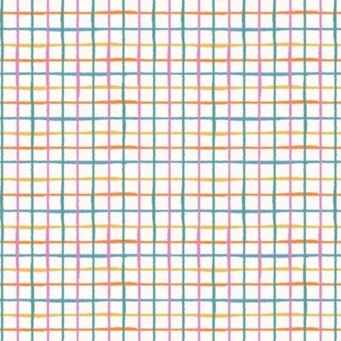 Papel de Parede Infantil Xadrez Aquarela Colorido – Bobinex 4406