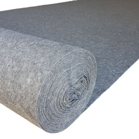 Manta Tipo Bidim 230 m² Geotextil para Drenagem Jardim 2,30x100m