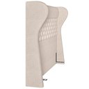 Ver imagem 4 de Cabeceira Cama Box Queen 160 cm P05 Madrid Linho Cru - Lyam Decor