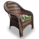 Ver imagem 4 de Conjunto de Poltronas Fibra Sintética Tóquio - 4 Poltronas + 1 Mesa Centro - Tecido Saquarema