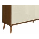 Ver imagem 4 de Balcão Buffet Retrô Delta 2 Portas Freijó com Off-White