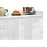 Balcão Buffet Retrô Delta 2 Portas Branco Gloss - 3