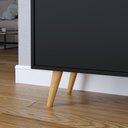 Ver imagem 2 de Balcão Buffet Retrô Delta 2 Portas Preto