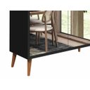 Ver imagem 4 de Balcão Buffet Retrô com Espelho Delta 2 Portas Preto