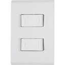 Ver imagem 1 de Conjunto 4x2 com 2 Interruptores Paralelos Tramontina Liz 10 a 250 V Branco Tramontina