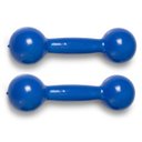 Ver imagem 1 de Par De Halteres 3kg Cada Emborrachado Musculação